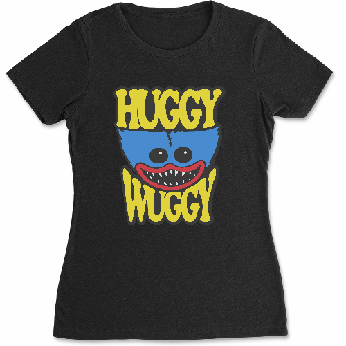 Женская футболка Huggy Wuggy Улыбка