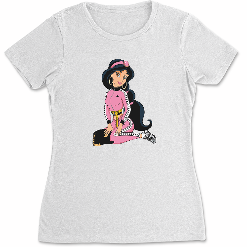 Женская футболка модная принцесса Жасмин