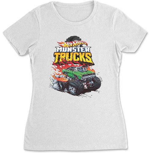 Женская футболка Hot Wheels Monster Trucks