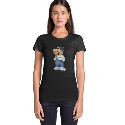Женская футболка Ведмедик - Підліток