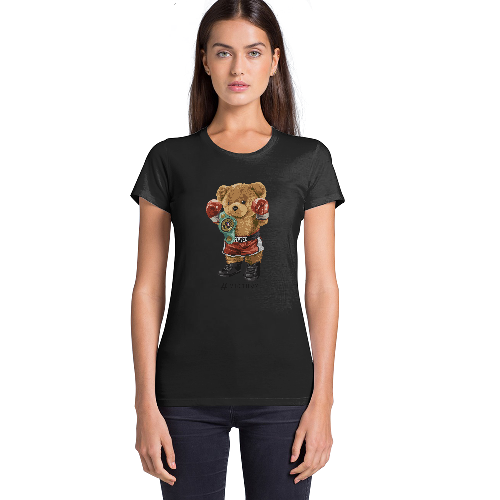 Женская футболка Ведмедик - Переможець