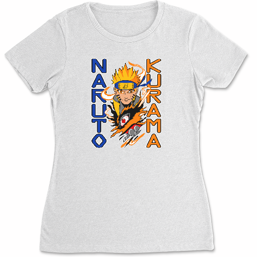Женская футболка Naruto Kurama