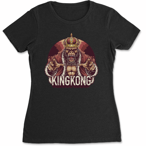 Женская футболка King Kingkong