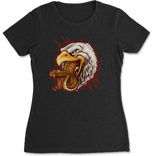 Женская футболка Орел та змія