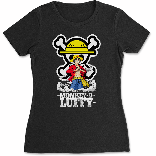 Женская футболка One Piece Манки Д. Луффи