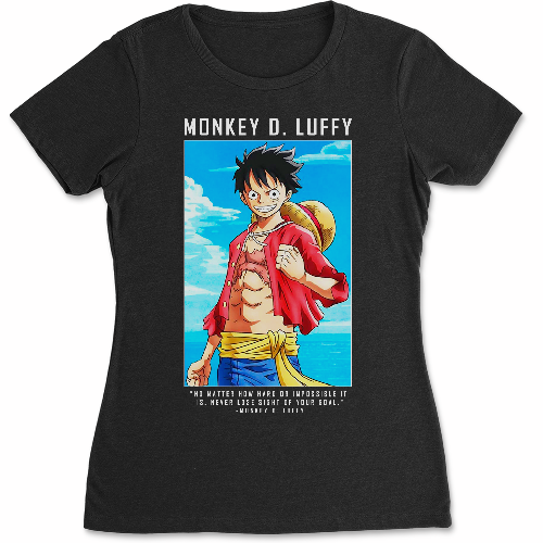 Женская футболка One Piece LUFFY 0318