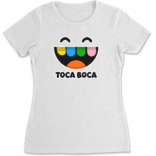 Женская футболка Toca Boca Smile