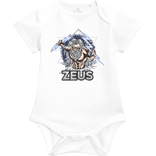 Детские Бодики Zeus та блискавки