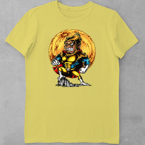 Дитяча футболка для дівчаток Super Monkey