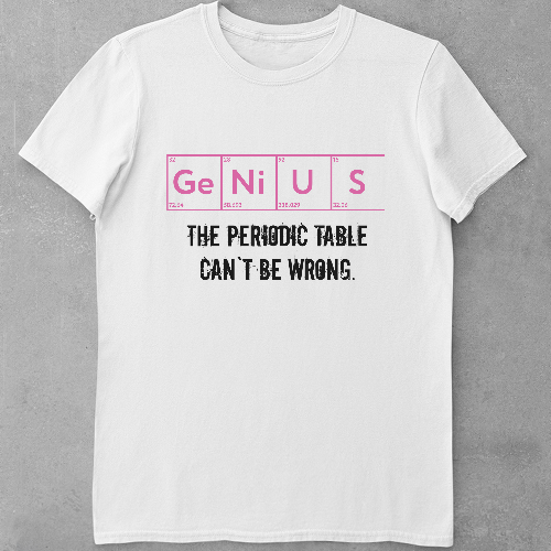 Дитяча футболка для дівчаток Genius