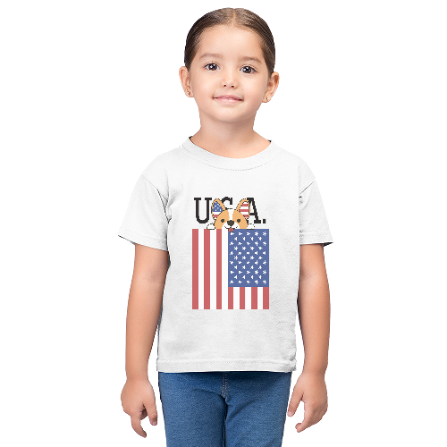 Дитяча футболка для дівчаток USA