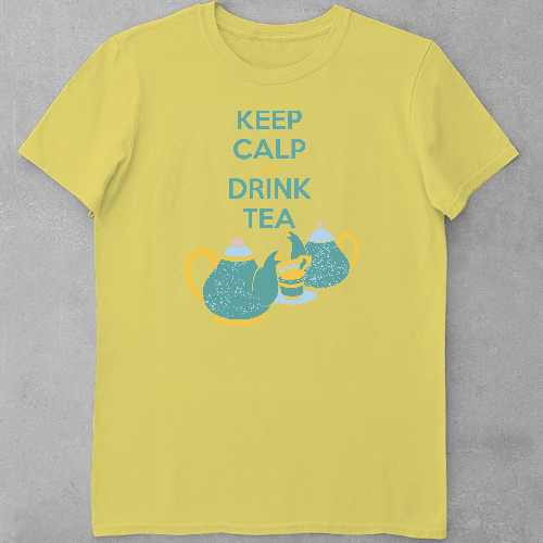 Дитяча футболка для дівчаток Drink Tea