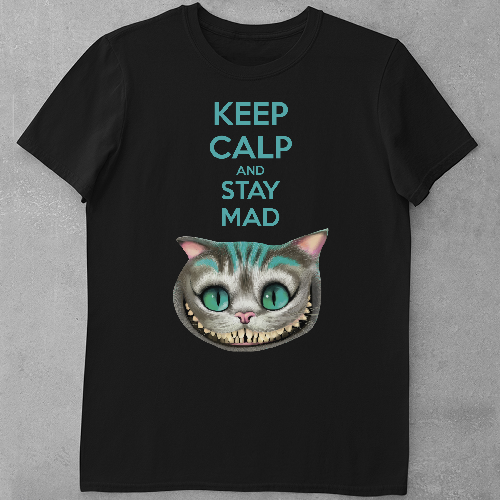 Дитяча футболка для дівчаток Stay Mad