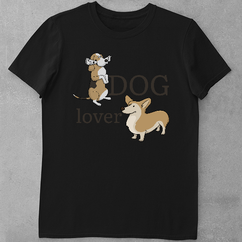 Дитяча футболка для дівчаток Dog Lover