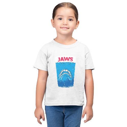 Дитяча футболка для дівчаток jaws