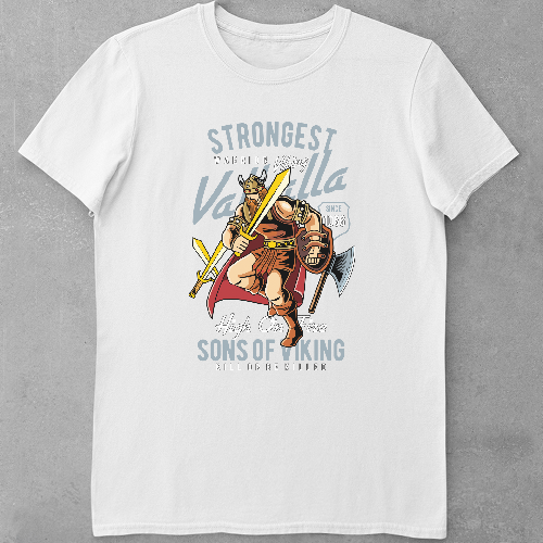 Дитяча футболка для дівчаток Strongest Viking