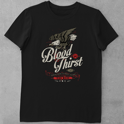 Дитяча футболка для дівчаток Blood thirst