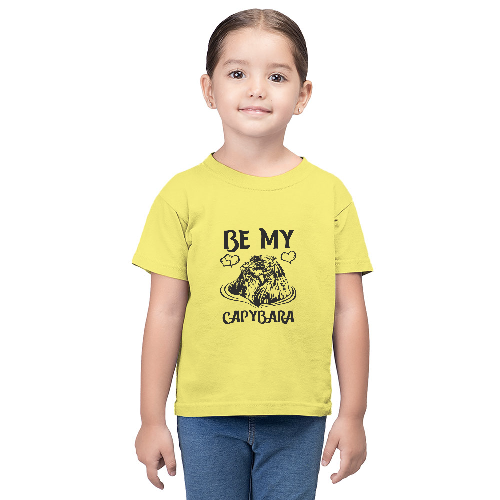 Дитяча футболка для дівчаток Be my Capybara