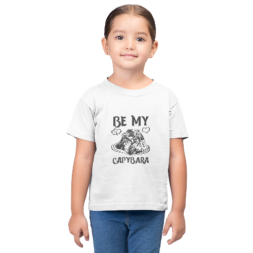 Дитяча футболка для дівчаток Be my Capybara