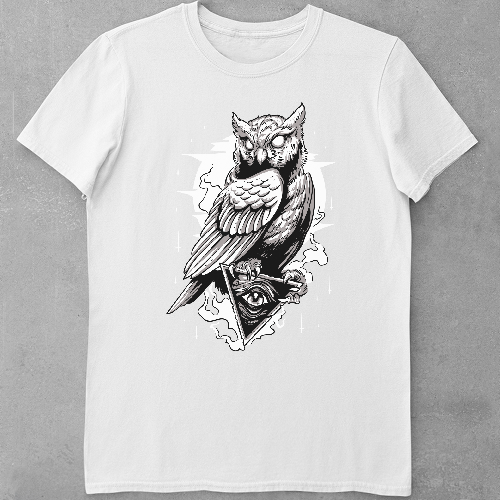 Дитяча футболка для дівчаток Night Owl