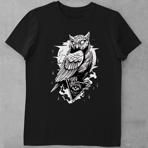 Дитяча футболка для дівчаток Night Owl