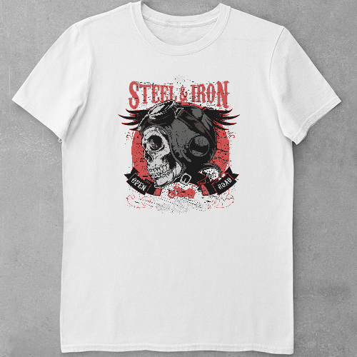 Дитяча футболка для дівчаток Steel and Iron