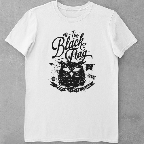 Дитяча футболка для дівчаток Black Owl