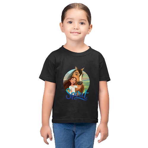 Дитяча футболка для дівчаток Лаки и Спирит