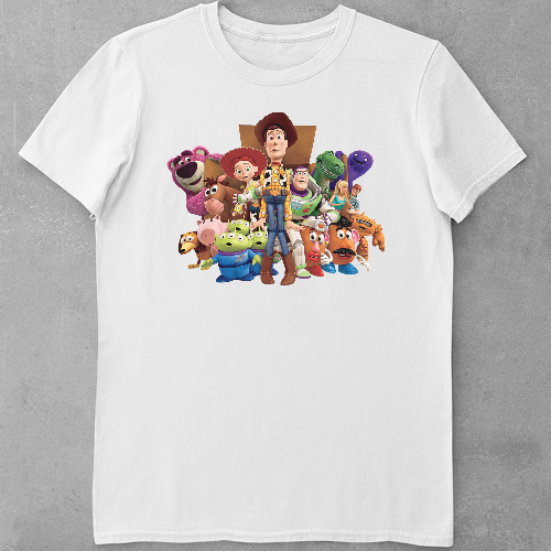 Дитяча футболка для дівчаток История игрушек все герои