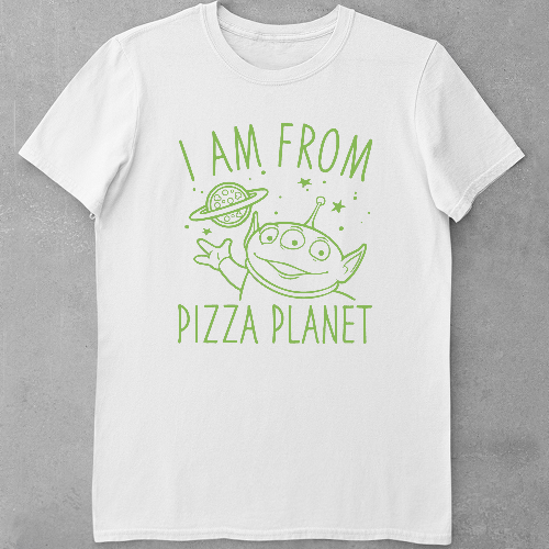 Дитяча футболка для дівчаток Toy Story Pizza Planet