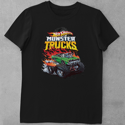 Дитяча футболка для дівчаток Hot Wheels Monster Trucks