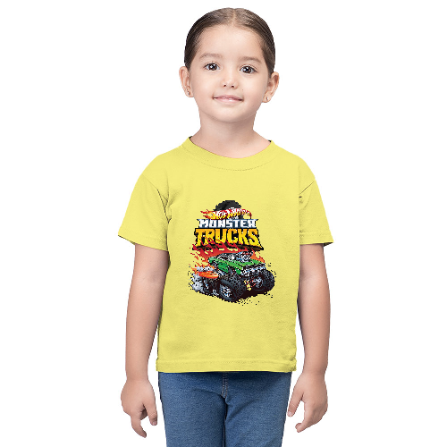 Дитяча футболка для дівчаток Hot Wheels Monster Trucks
