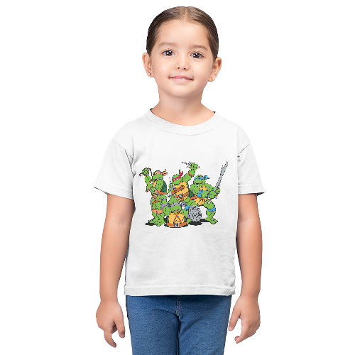 Дитяча футболка для дівчаток Черепашки ніндзя нульових