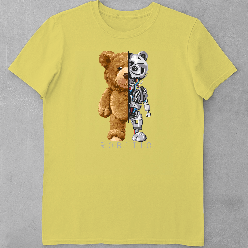 Дитяча футболка для дівчаток Ведмедик - Aндроведмідь