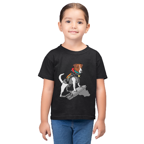 Дитяча футболка для дівчаток Пес Патрон