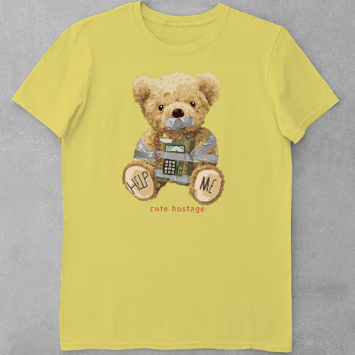 Дитяча футболка для дівчаток Ведмедик - Заручник