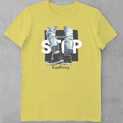 Дитяча футболка для дівчаток Never Stop