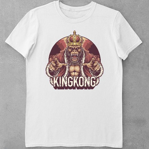 Дитяча футболка для дівчаток King Kingkong