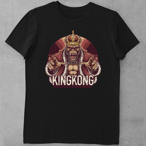 Дитяча футболка для дівчаток King Kingkong