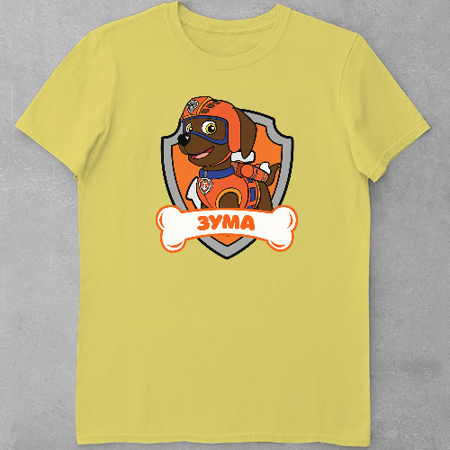 Дитяча футболка для дівчаток Щенячий патруль Зума
