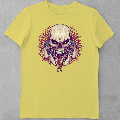 Дитяча футболка для дівчаток Alien Skull