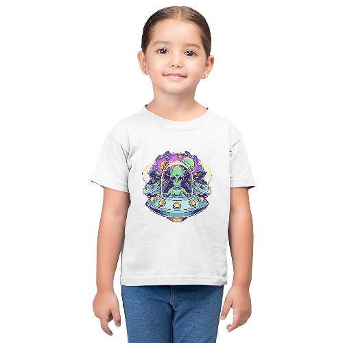 Дитяча футболка для дівчаток alien terror