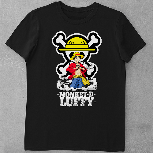 Дитяча футболка для дівчаток One Piece Манки Д. Луффи