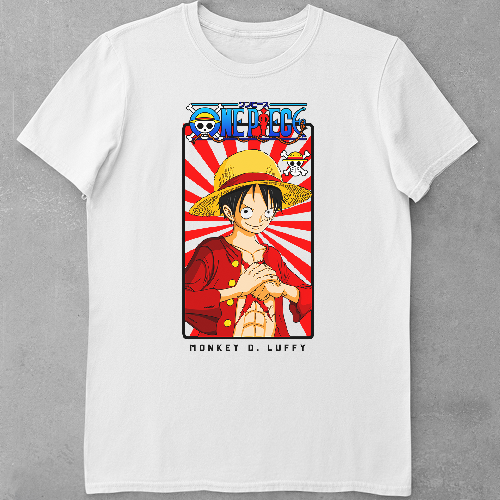 Дитяча футболка для дівчаток One Piece LUFFY 0317
