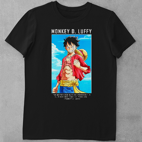 Дитяча футболка для дівчаток One Piece LUFFY 0318