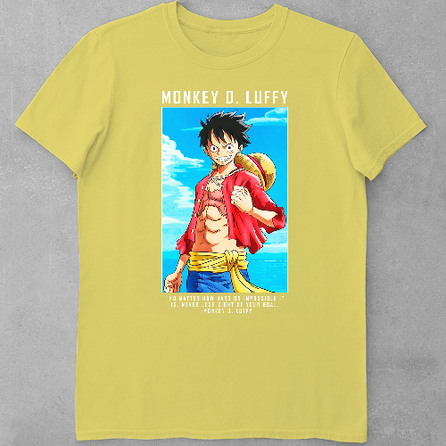 Дитяча футболка для дівчаток One Piece LUFFY 0318