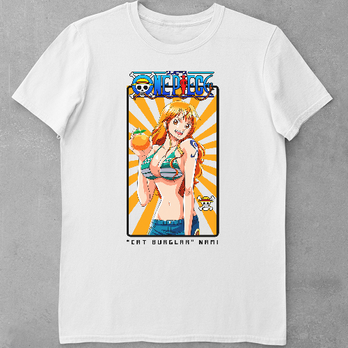 Дитяча футболка для дівчаток One Piece NAMI