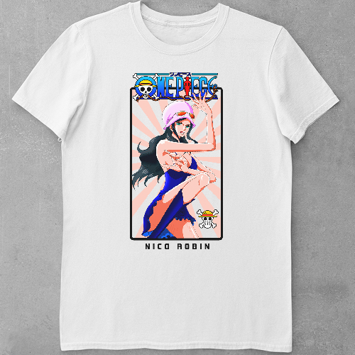 Дитяча футболка для дівчаток One Piece NICO ROBIN