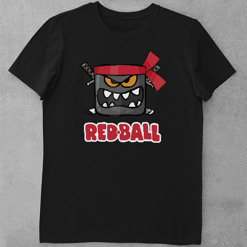 Дитяча футболка для дівчаток Red Ball Ninja Boss