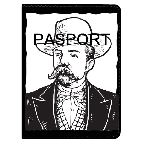 Обложка на паспорт Джек